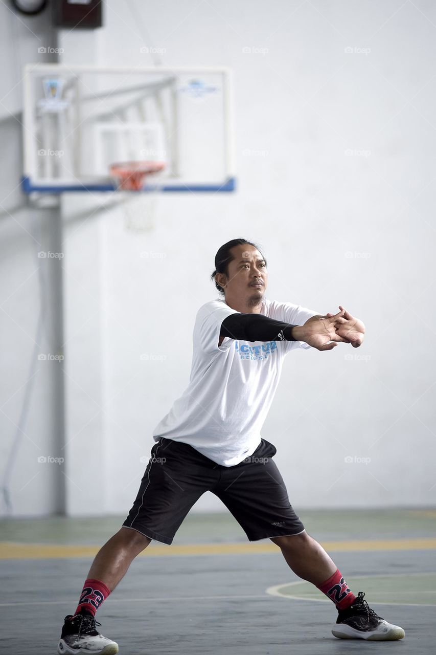 Warm up before training