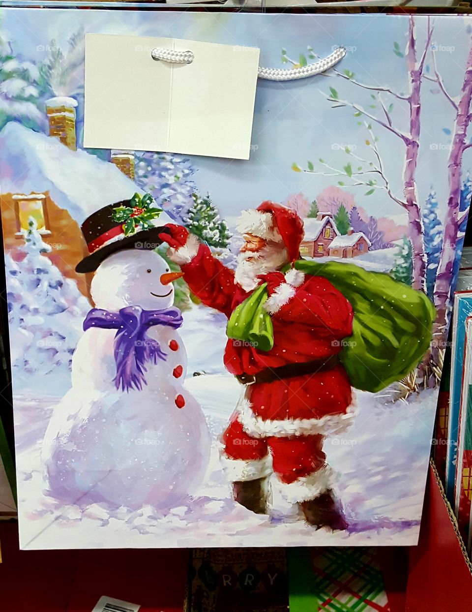 Now here's a classic-looking Santa and Frosty combo. Very cool looking!
