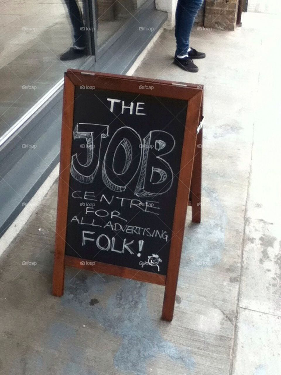 Job centre for advertising folk