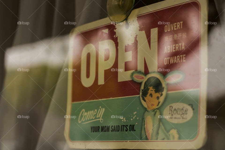 open for business