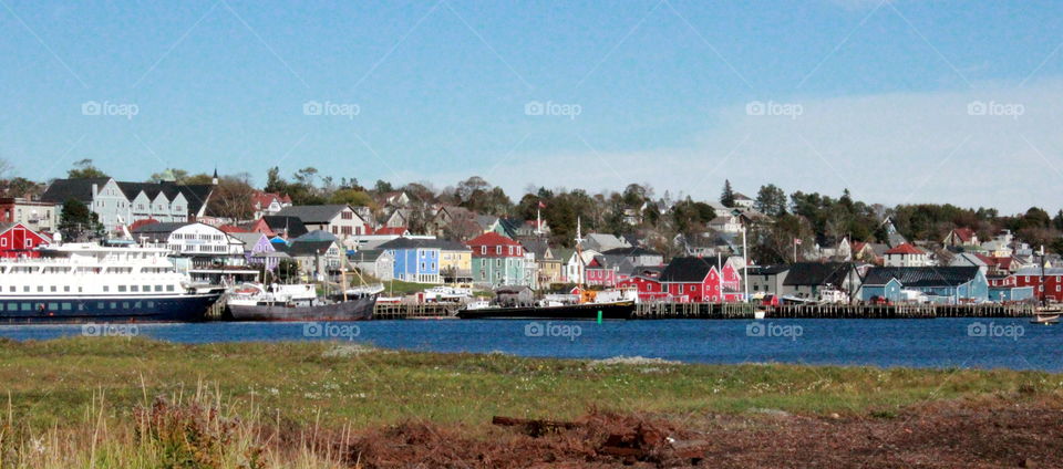 The picturesque harbour of Lunenburg is photographers paradise