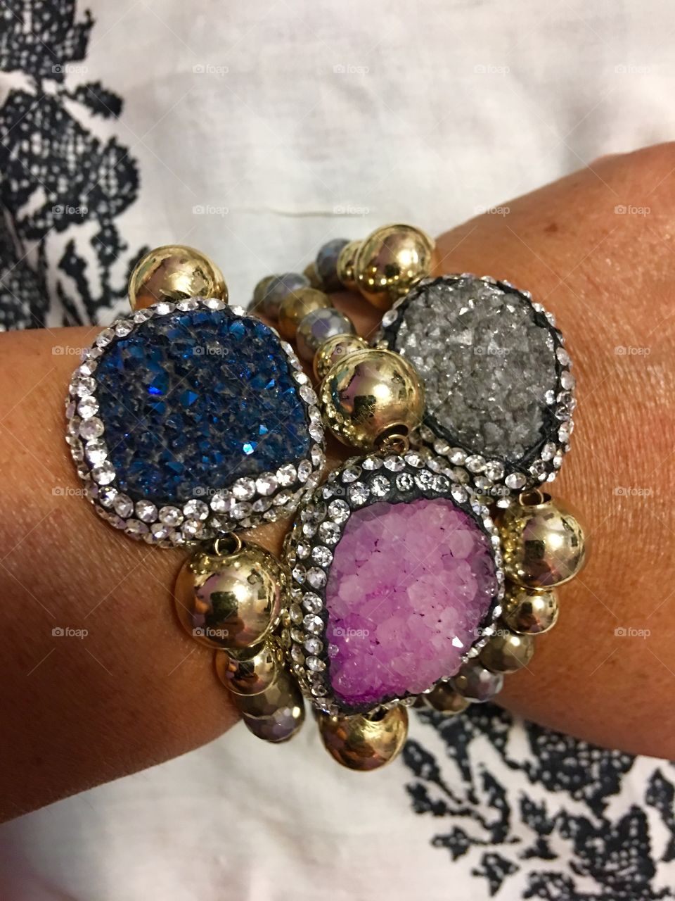 Arm glam made at home