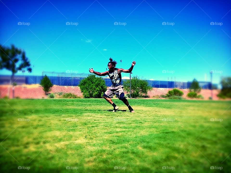 Springtime park time 