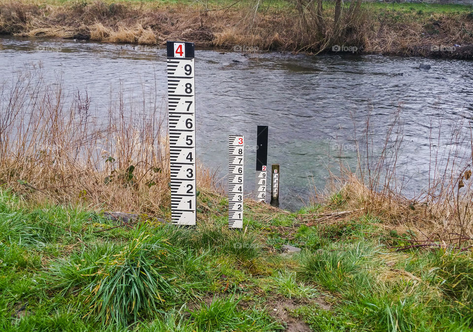 Measuring water le