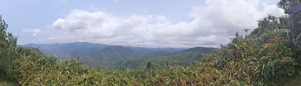 smile curve sky and mountains