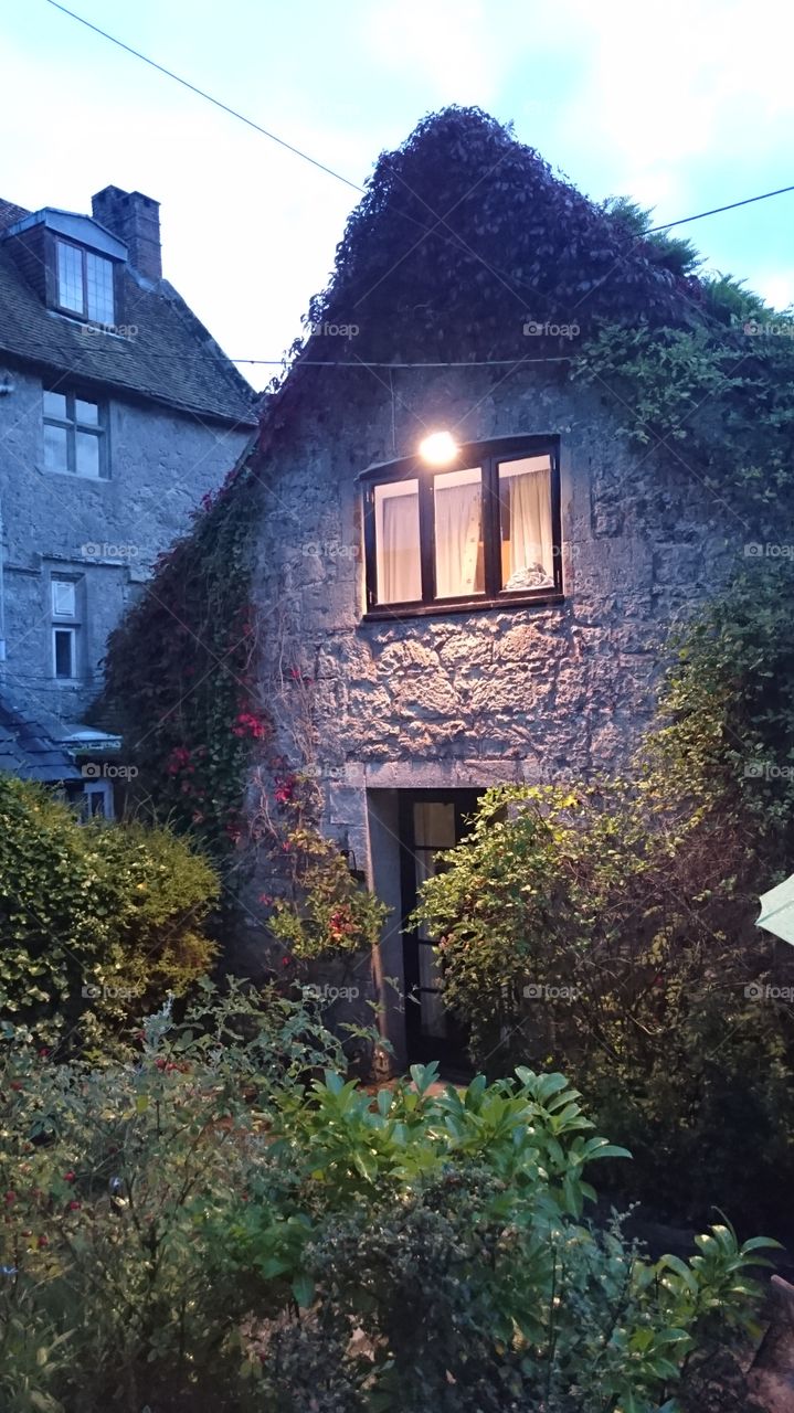 400 year old forge converted to a cottage. This was out self catering accommodation when we where on vacation in Godshill Isle of Wight.