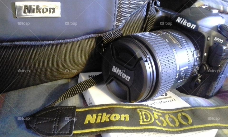 Nikon D500 Camera DSL bag manual
