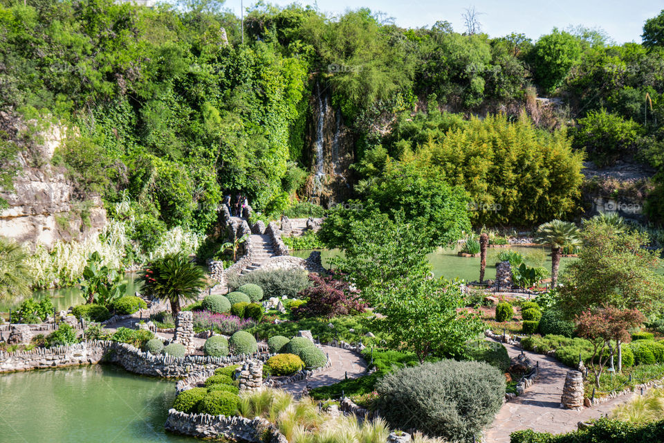 San Antonio Japanese tea gardens 