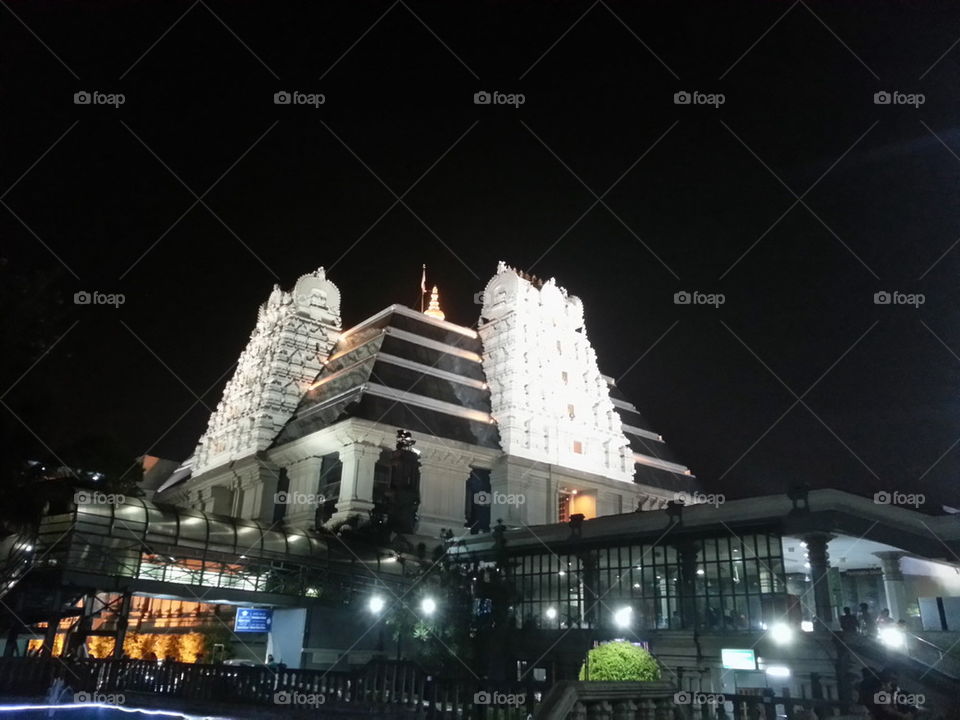 Isckon temple, Bangalore 