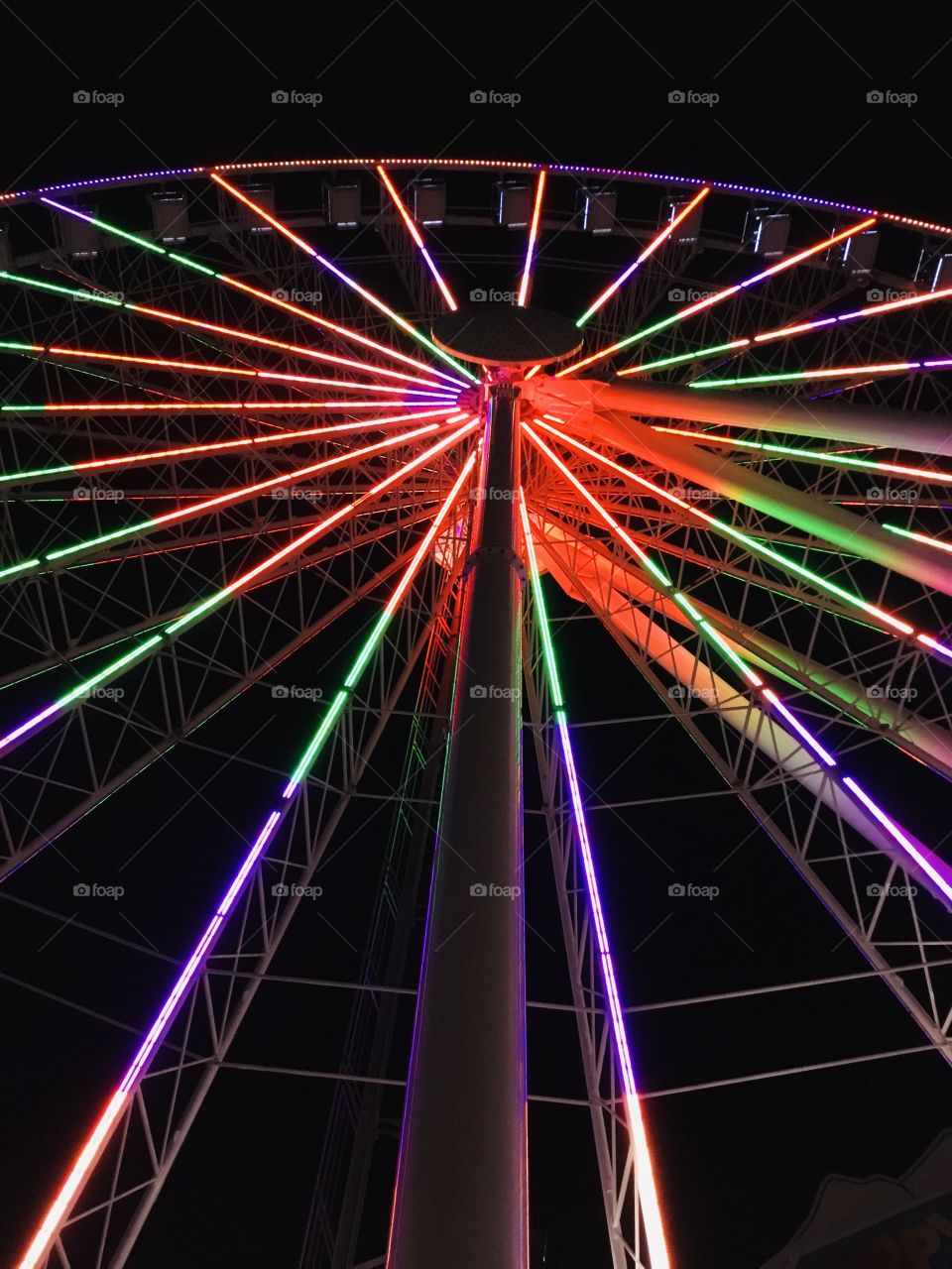 I love these colors - Colorful Ferris - Most of us live in a world full of colors, usually perceived in an infinite number of multicolored