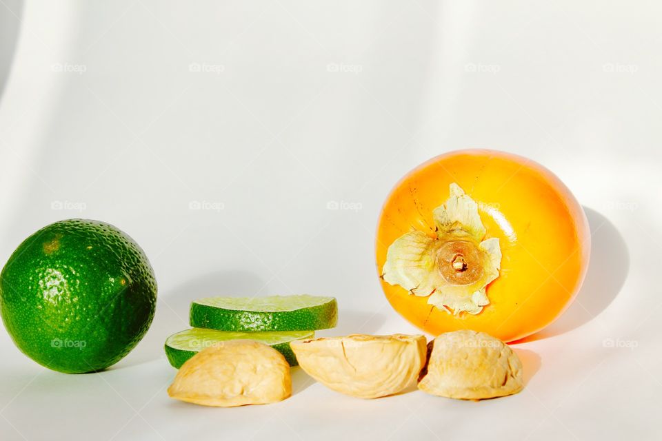 Kaki fruit 