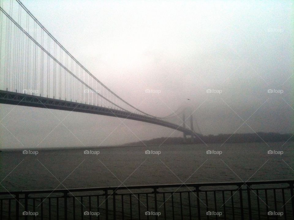 Bridge in Fog