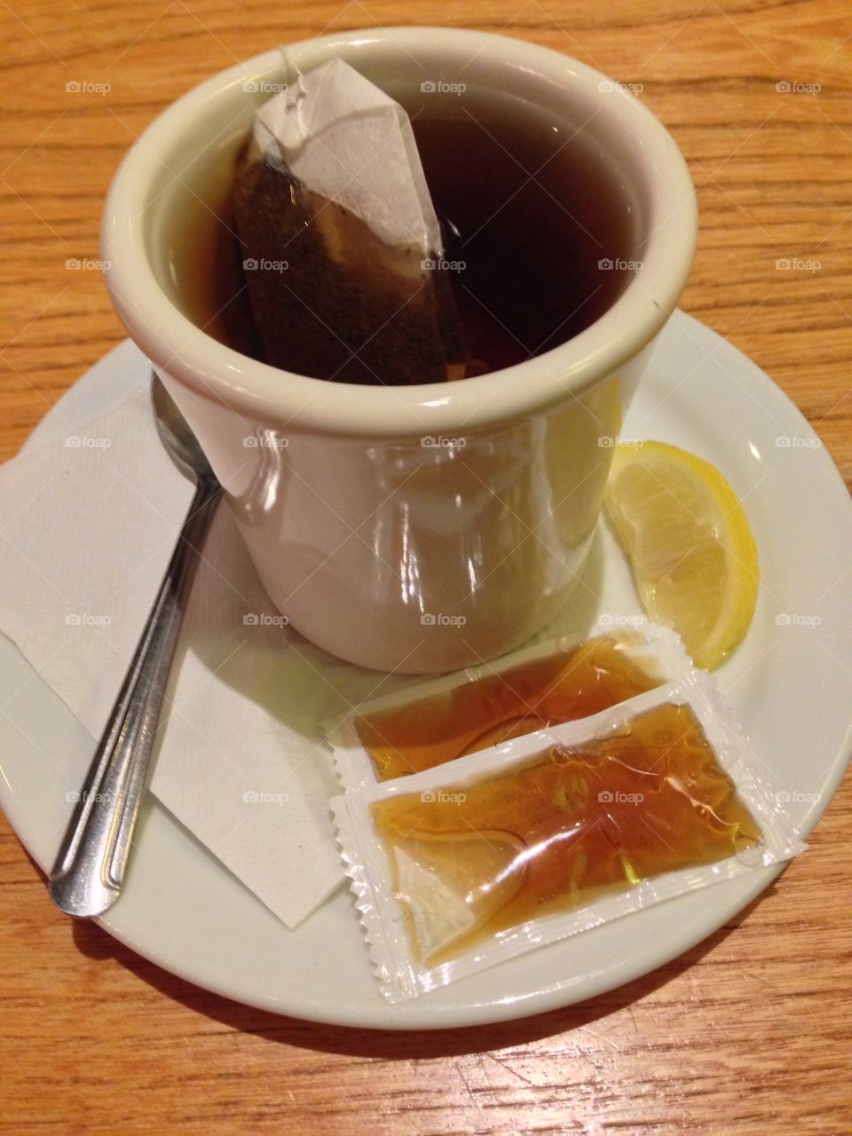 Hot Tea before dinner