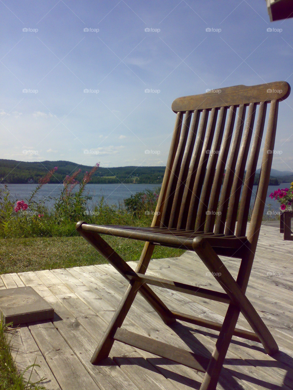 nature outdoor chair summer by AnnOstby