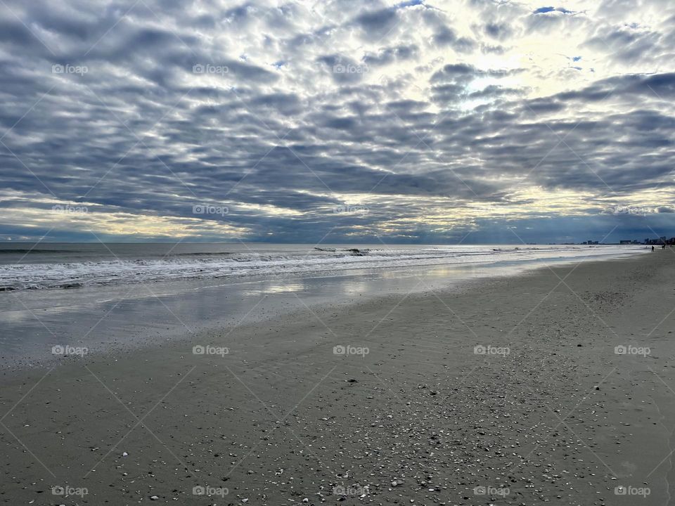 Clouds and Shore