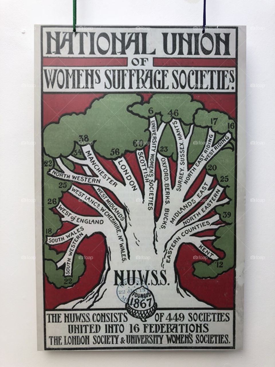 They had a very large following as early as 1867.