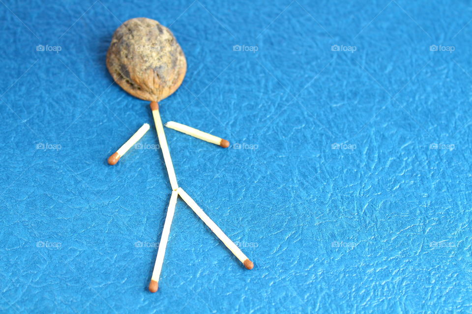 Stickman from matchstick