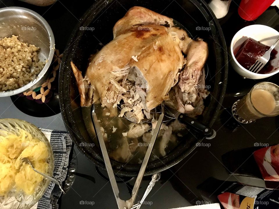 Turkey meal for Thanksgiving