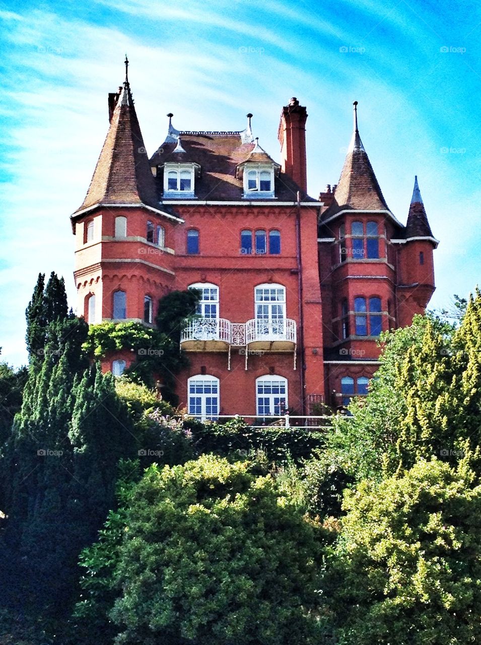House overlooking River Dee