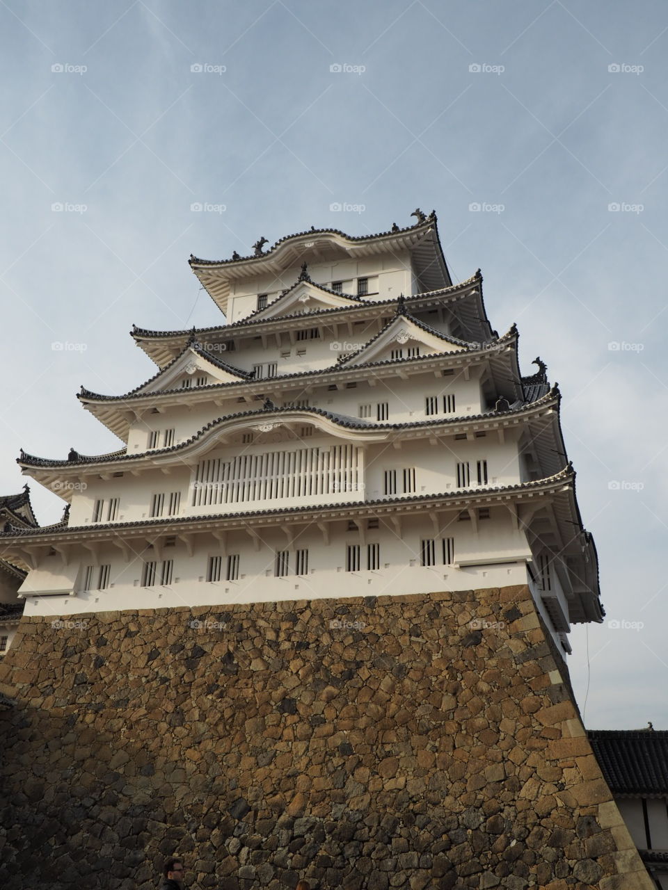 Himeji castle in japan 