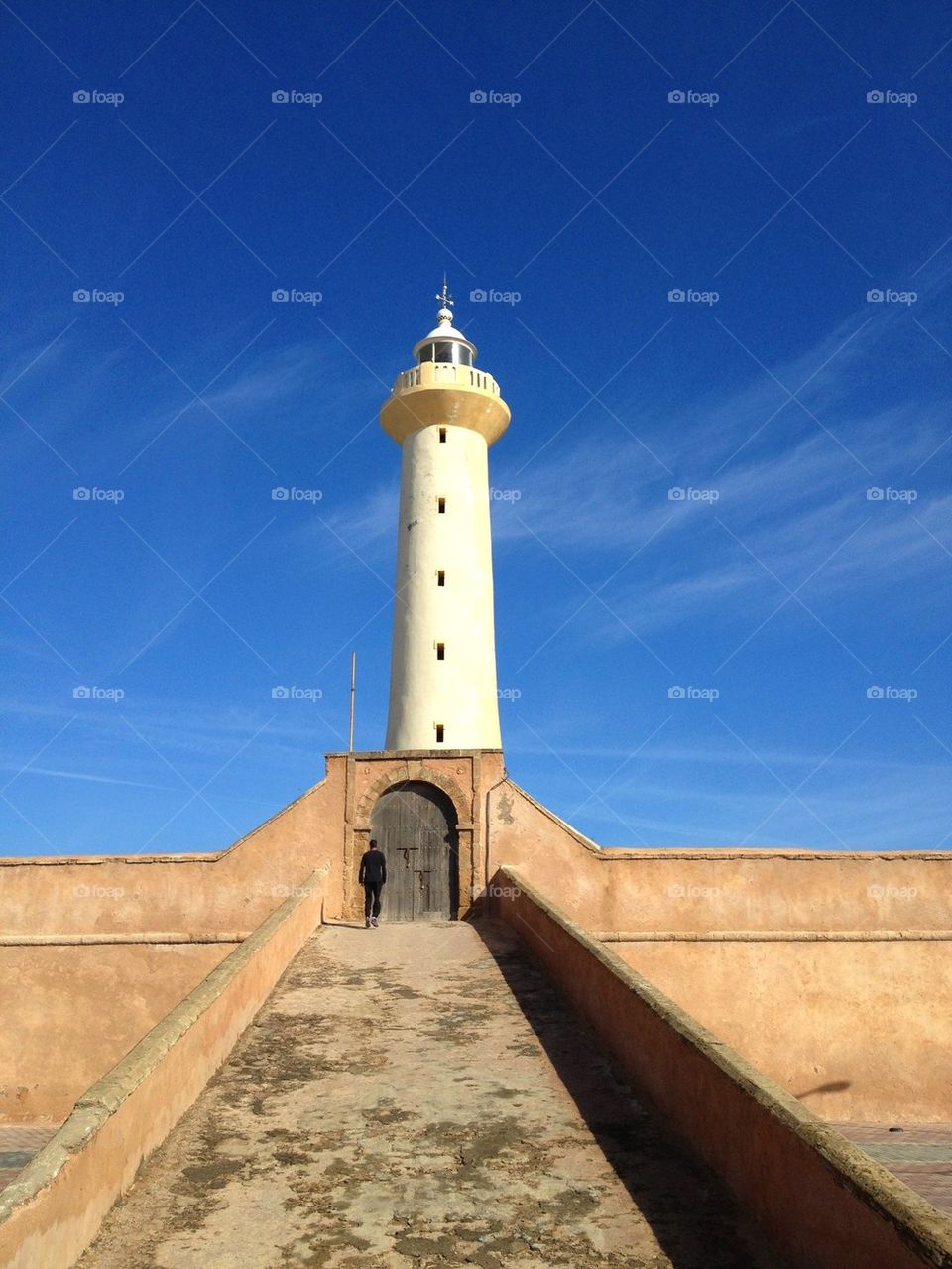 Lighthouse. Rabat, Morocco.
