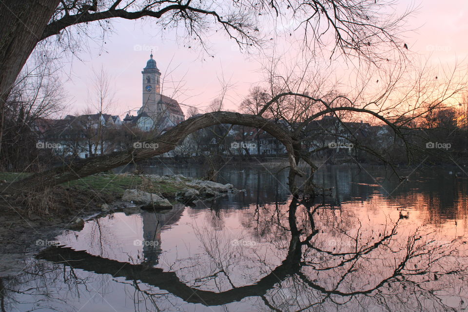 Morgendämmerung in Nürtingen