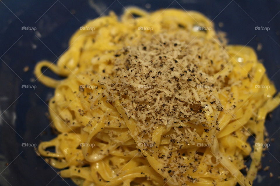Pasta with truffle