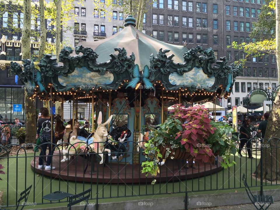 Grant Park carousel