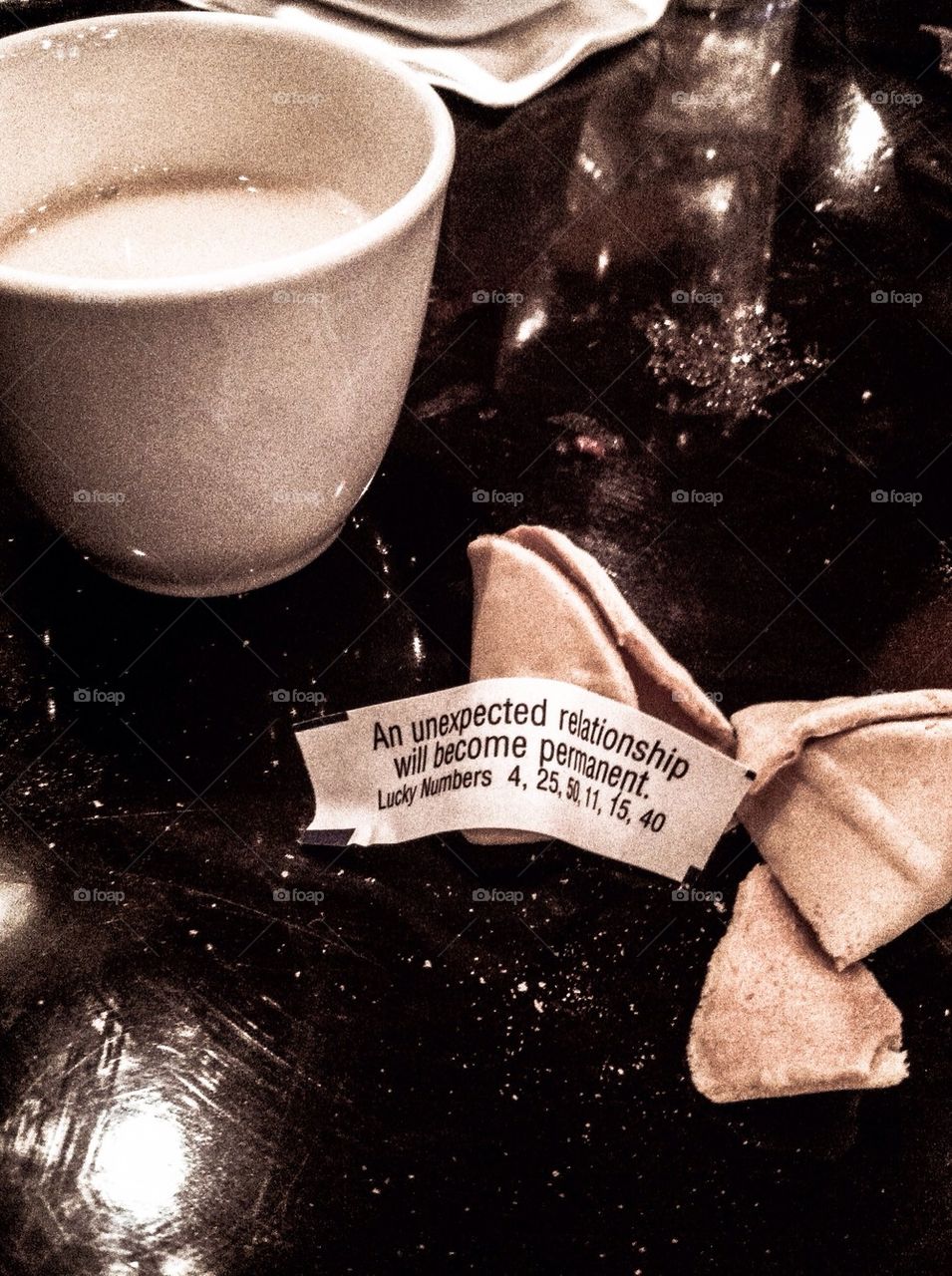 Tea and good fortune 