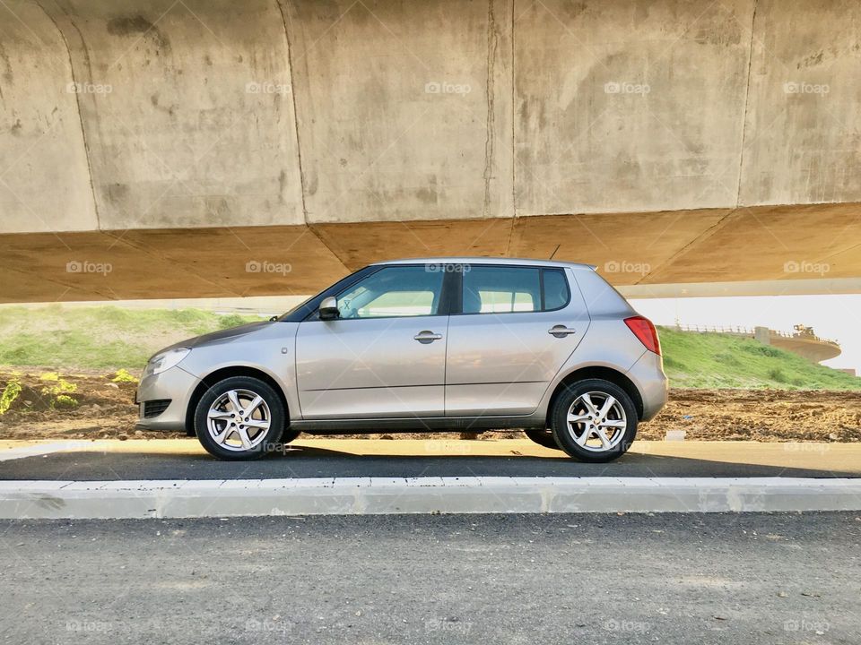 Skoda Fabia 2014 display atmosphere