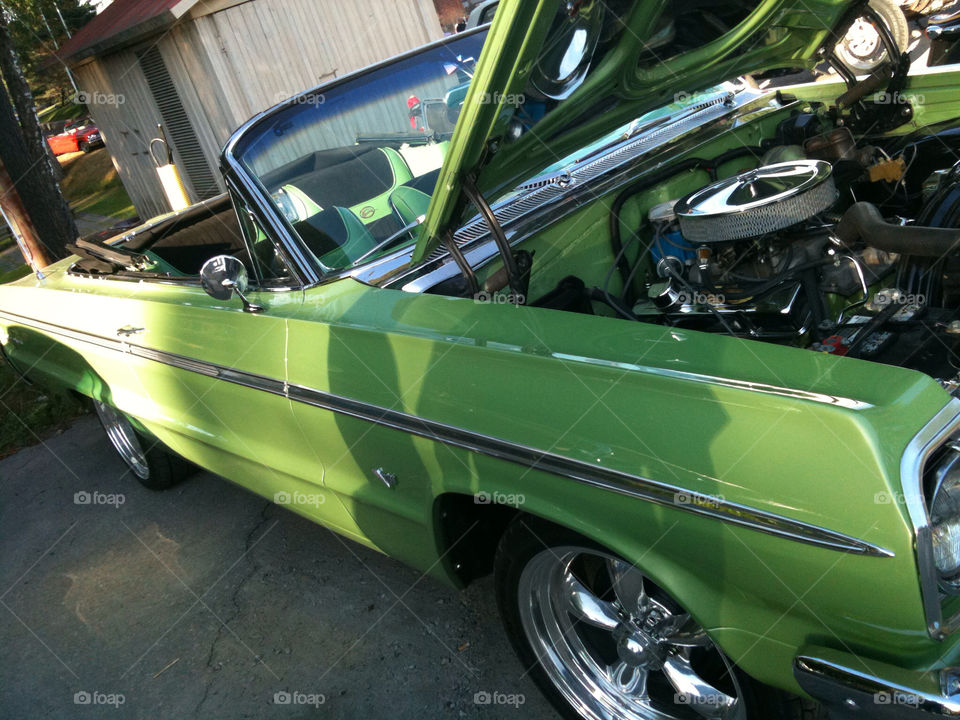 sweden green car convertible by zebra