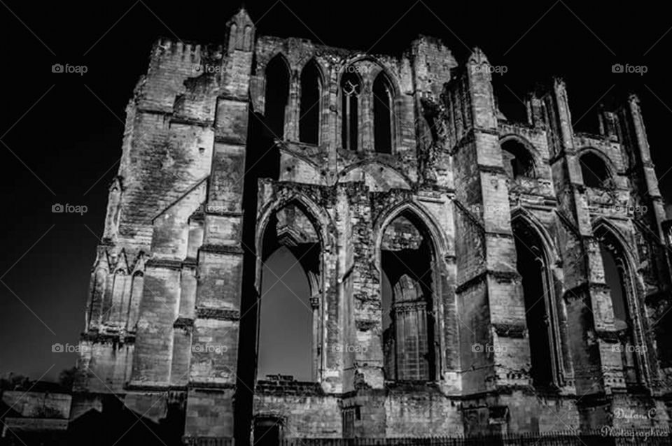 Les ruines de saint omer.