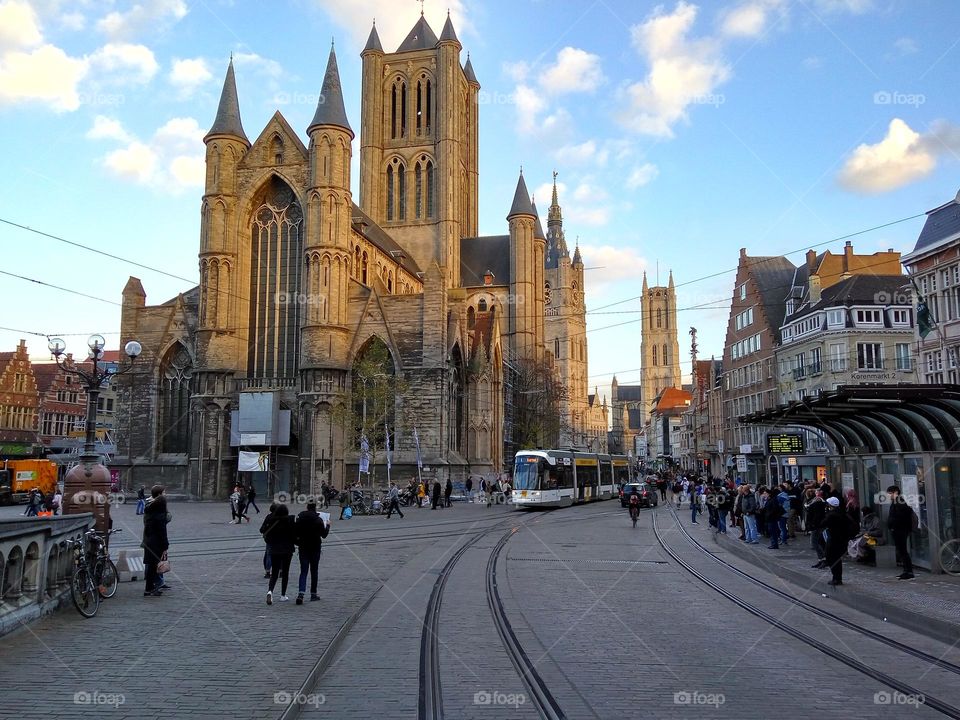 Ghent downtown