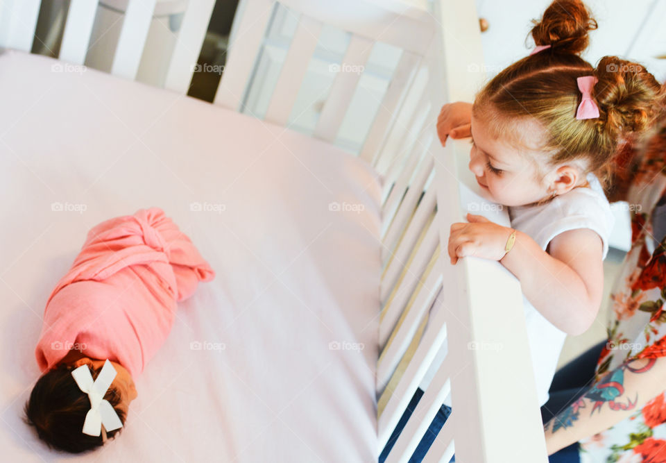 Child, People, Indoors, Girl, Room