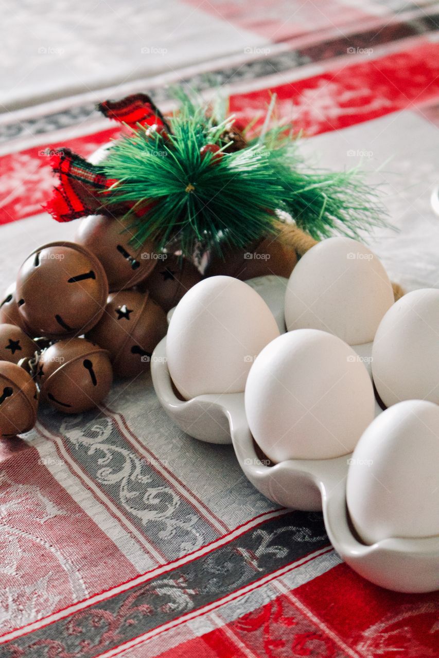 Prepping to bake cookies for Santa 