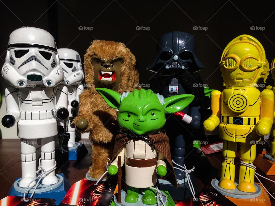 Star Wars figures