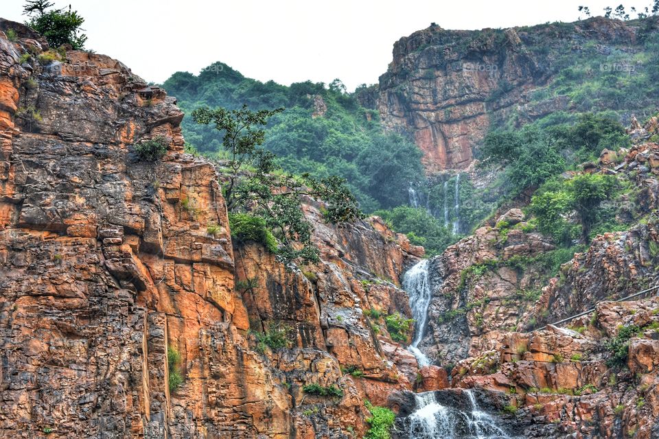 waterfalls at tirumala hills