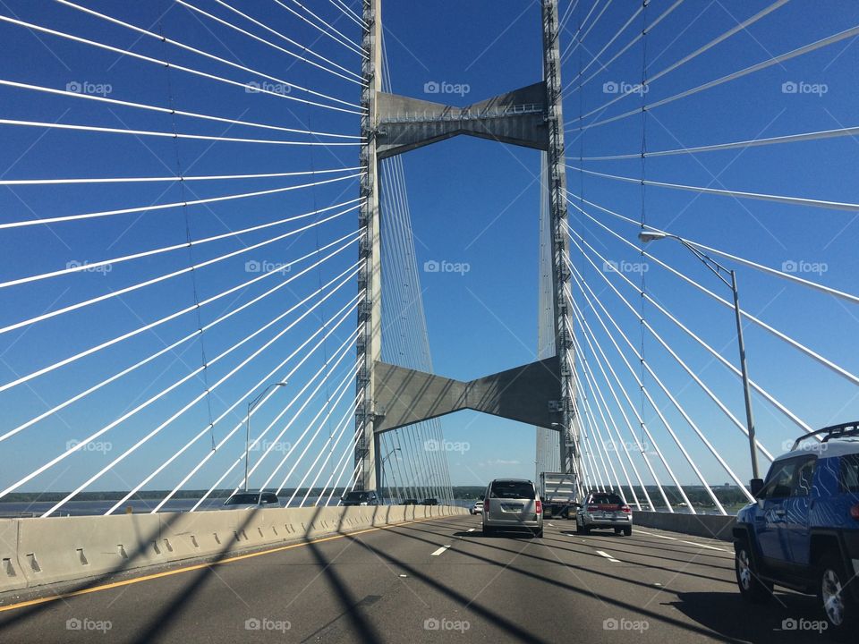 Bridge in Jacksonville, Florida.