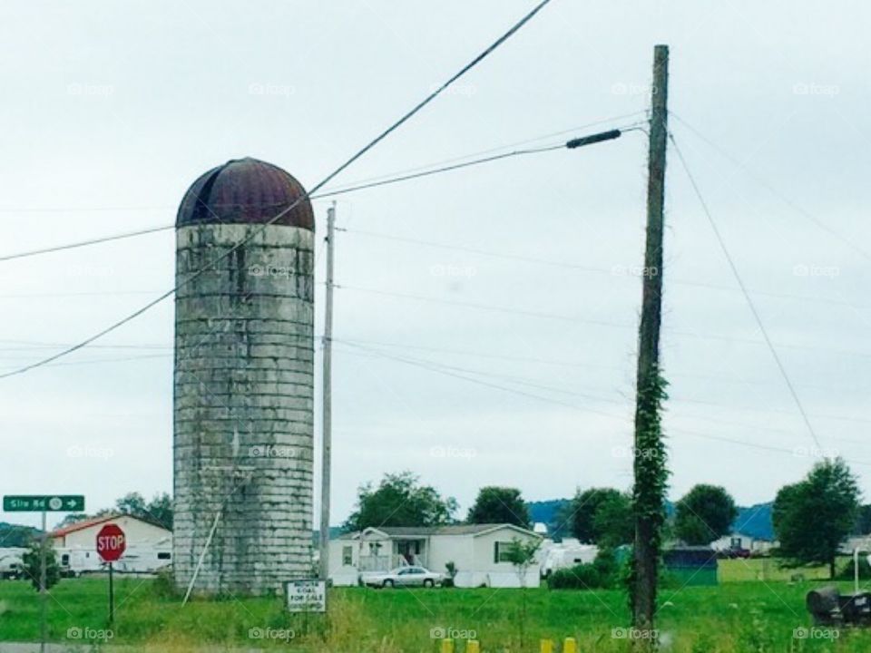 Old silo West Virginia