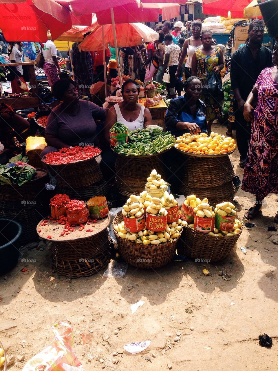 Colours in the Market 