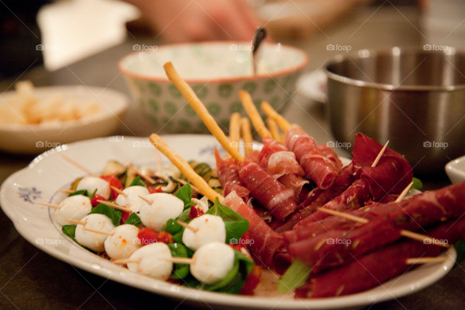 Ingrediens, preparing food