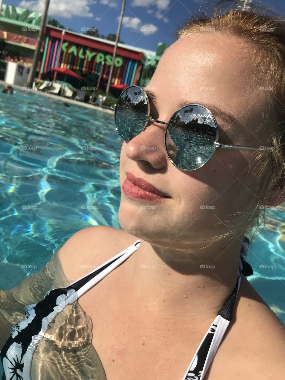 June fun in the pool