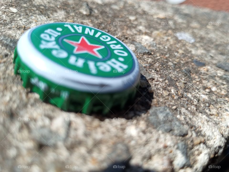 hand, beber Heineken