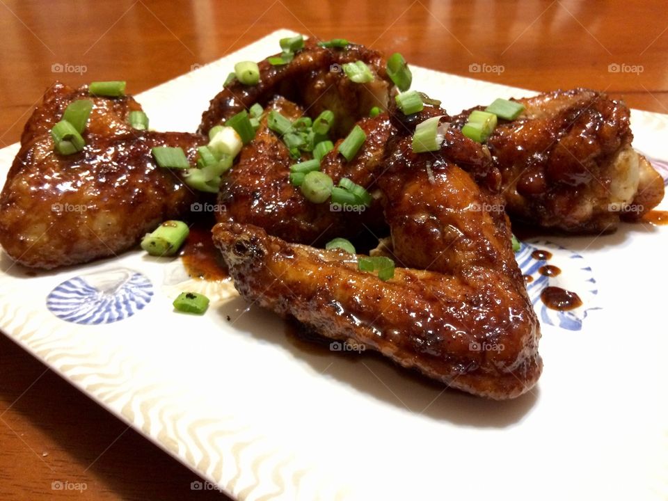 Honey Garlic Teriyaki wings