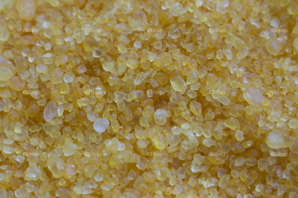 Small yellow glass stones 