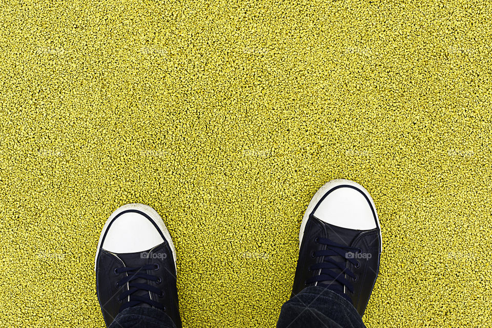 From where I stand ... yellow