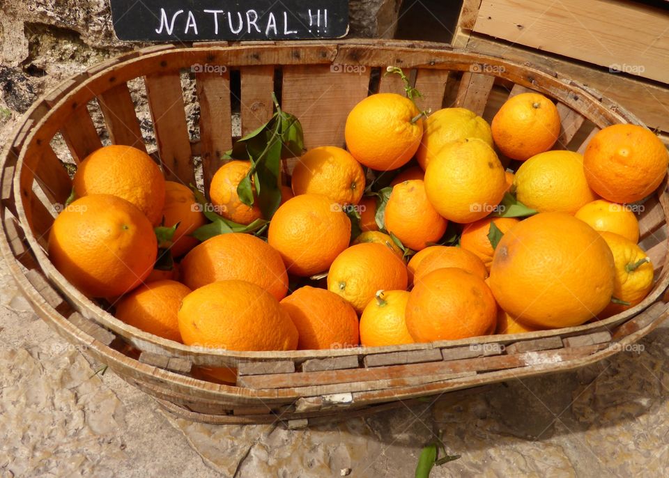 orange fruits