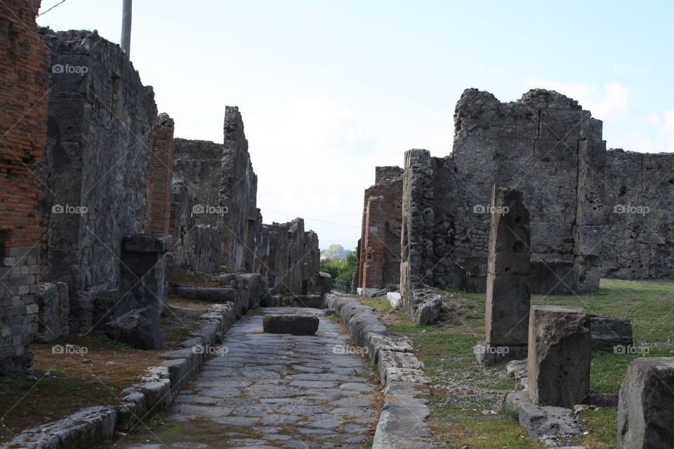 Ruin of Pompeii
