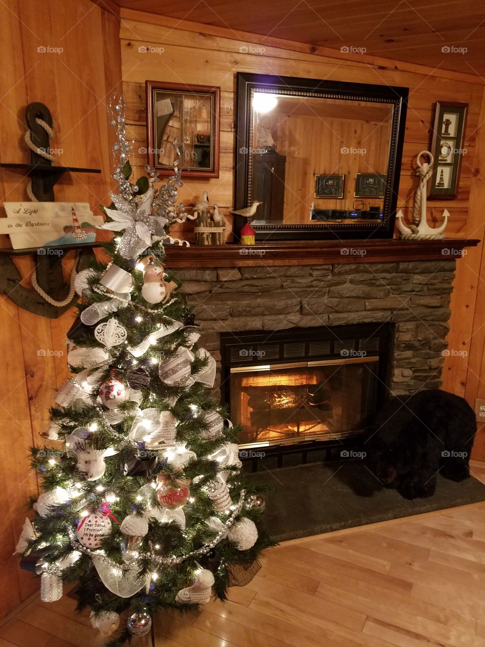 Christmas interior design