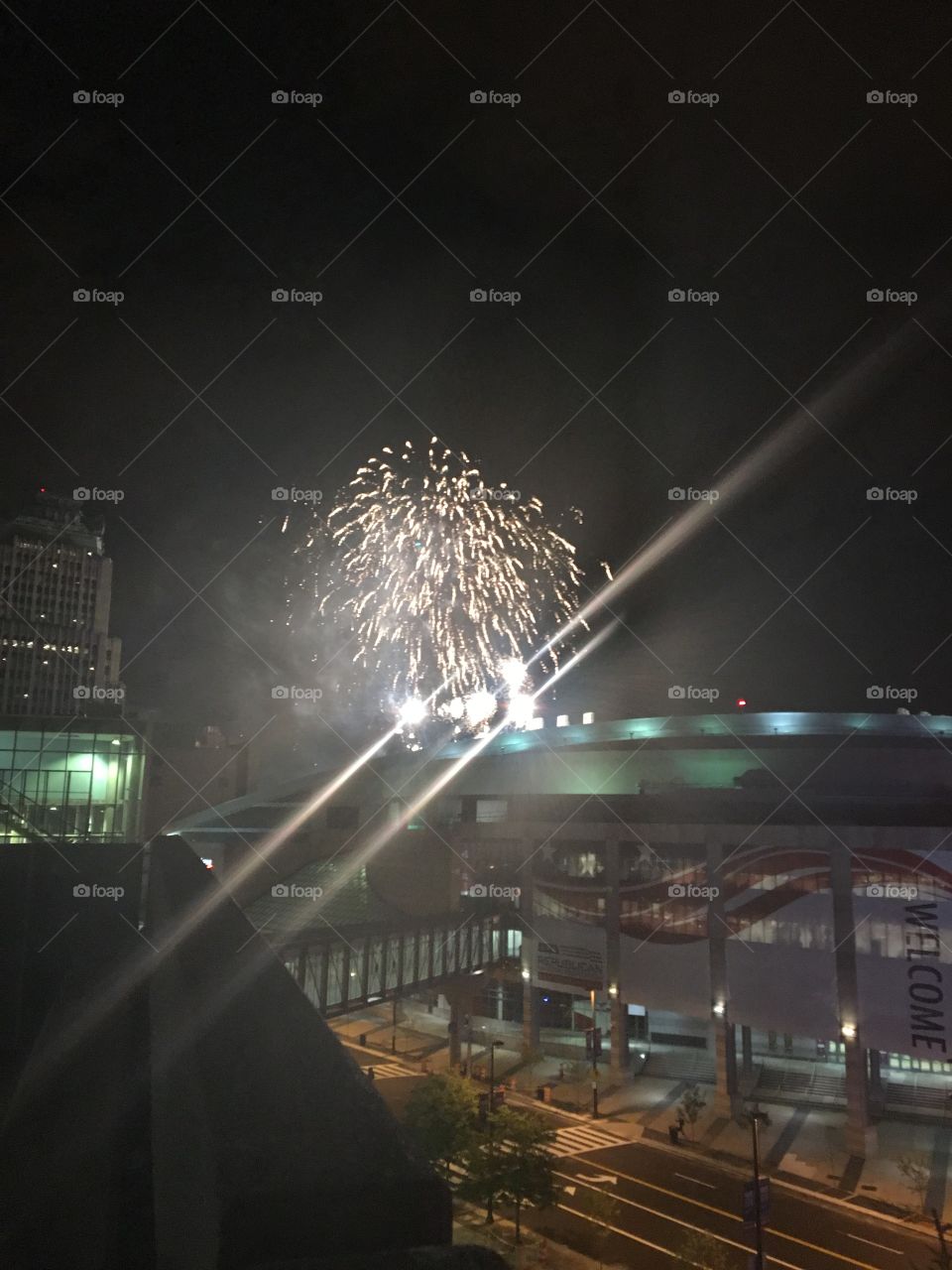 Fireworks in Cleveland 